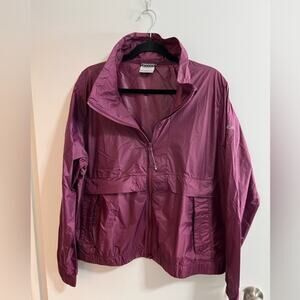 NWT‎ Columbia Women's Sunny City Windbreaker Jacket Size XL Marionberry